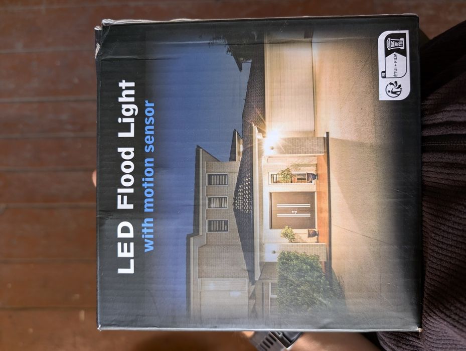 MEIKEE FLB060 Reflektor LED 60W Z Czujnikiem Ruchu IP66 6500K