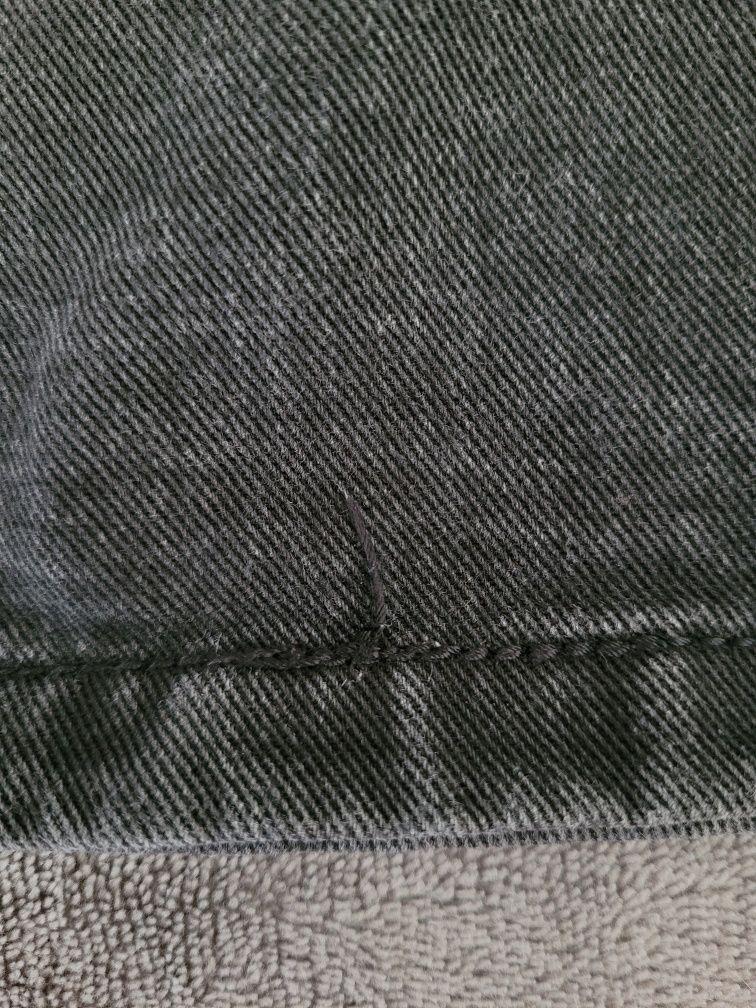Spódnica jeansowa mini z wiązaniem