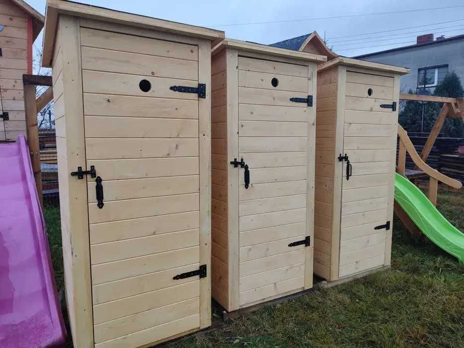 toaleta drewniana WC