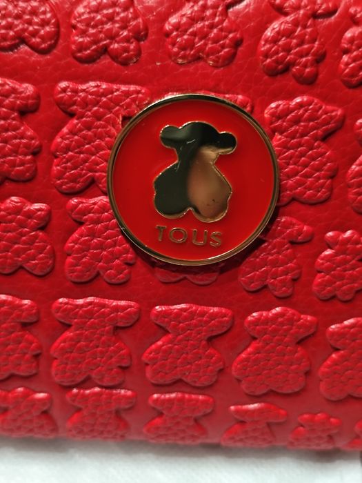 Porta moedas  cartões notas etc Tous vermelho