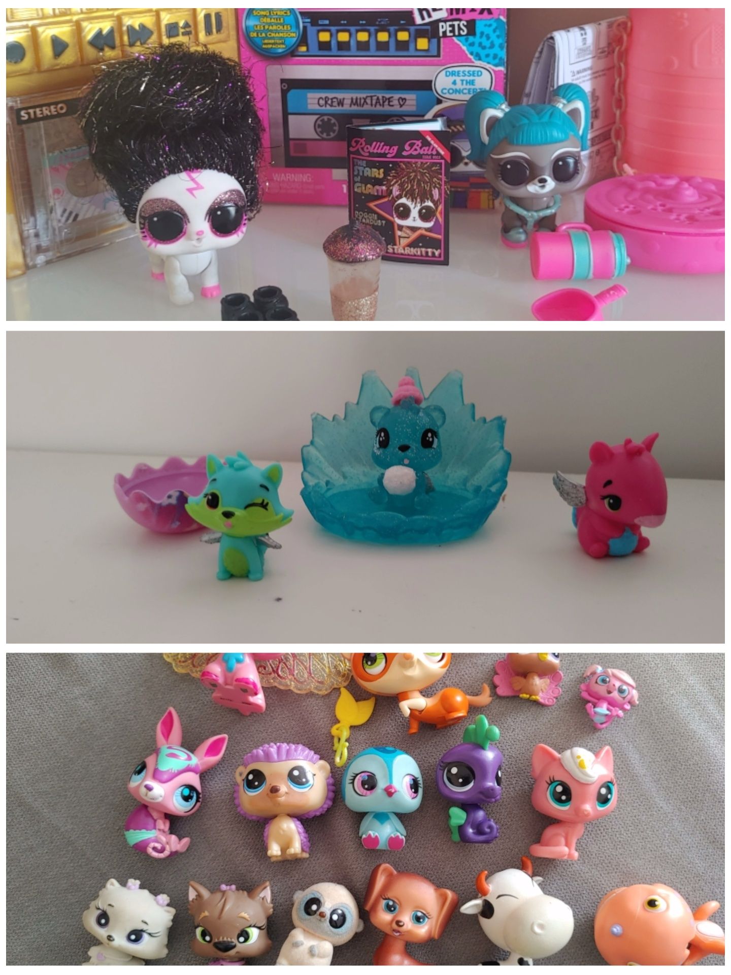 Figurki zwierzatka hatchimals  pet shop