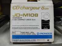 Pioneer Carregador de 6 cds 8 cm