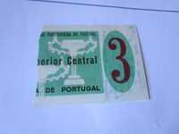 bilhete futebol 1964 Benfica  Académica Coimbra Taça Portugal