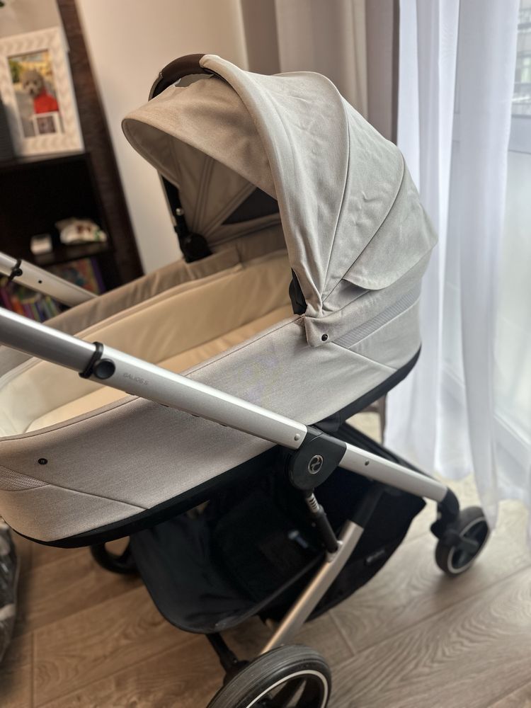 Продам коляску 2в1 Cybex Balios S Lux Lava Grey