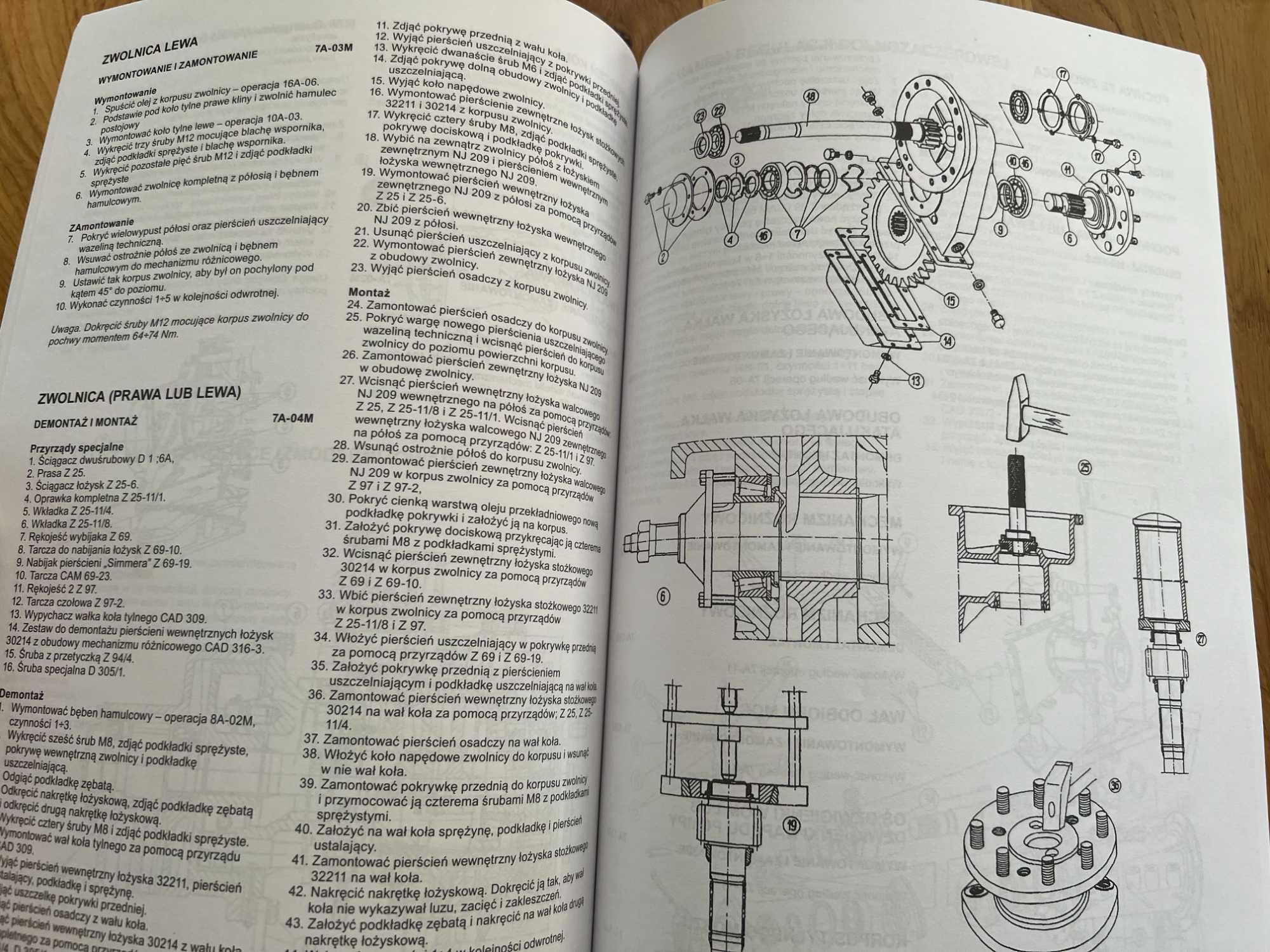 INSTRUKCJA NAPRAW ciągnik URSUS C 330 C 335 C-330 po Polsku!