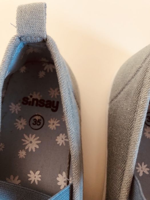 Nowe trampki kapcie szkolne balerinki- 35