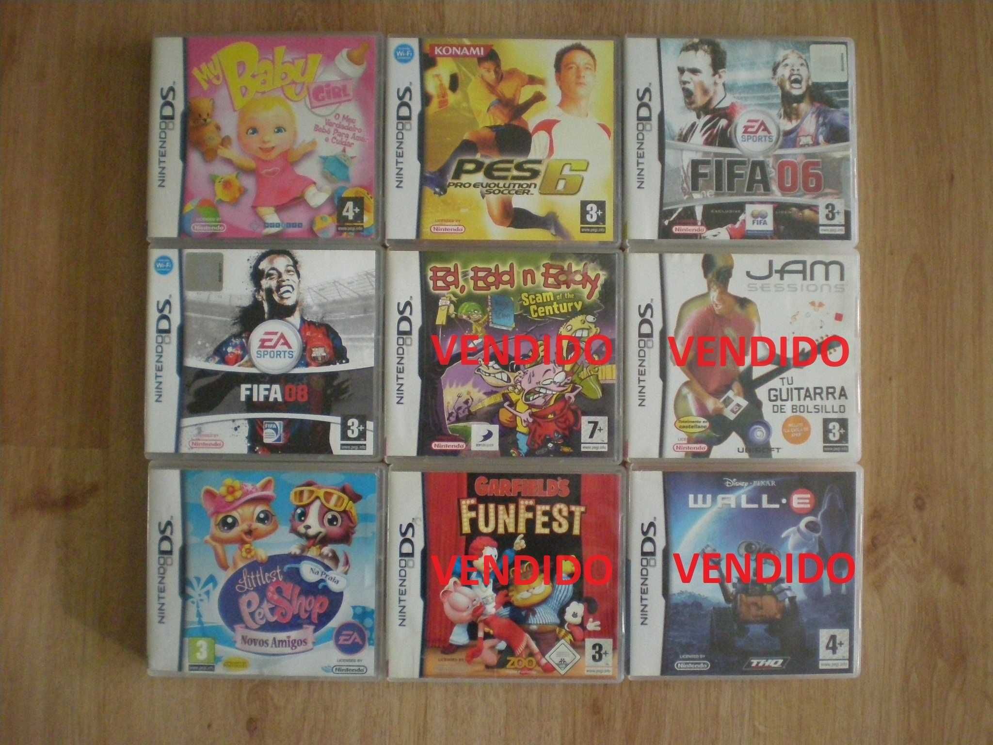 Nintendo DS - 39 jogos - todos com caixa
