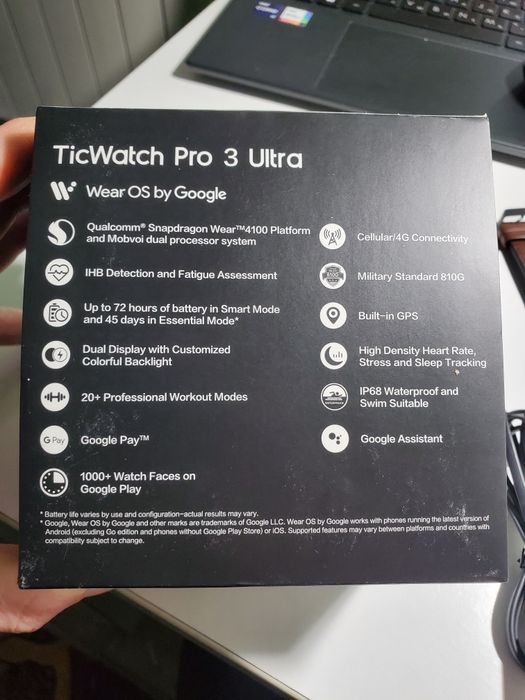 Часи TicWatch Pro 3 Ultra