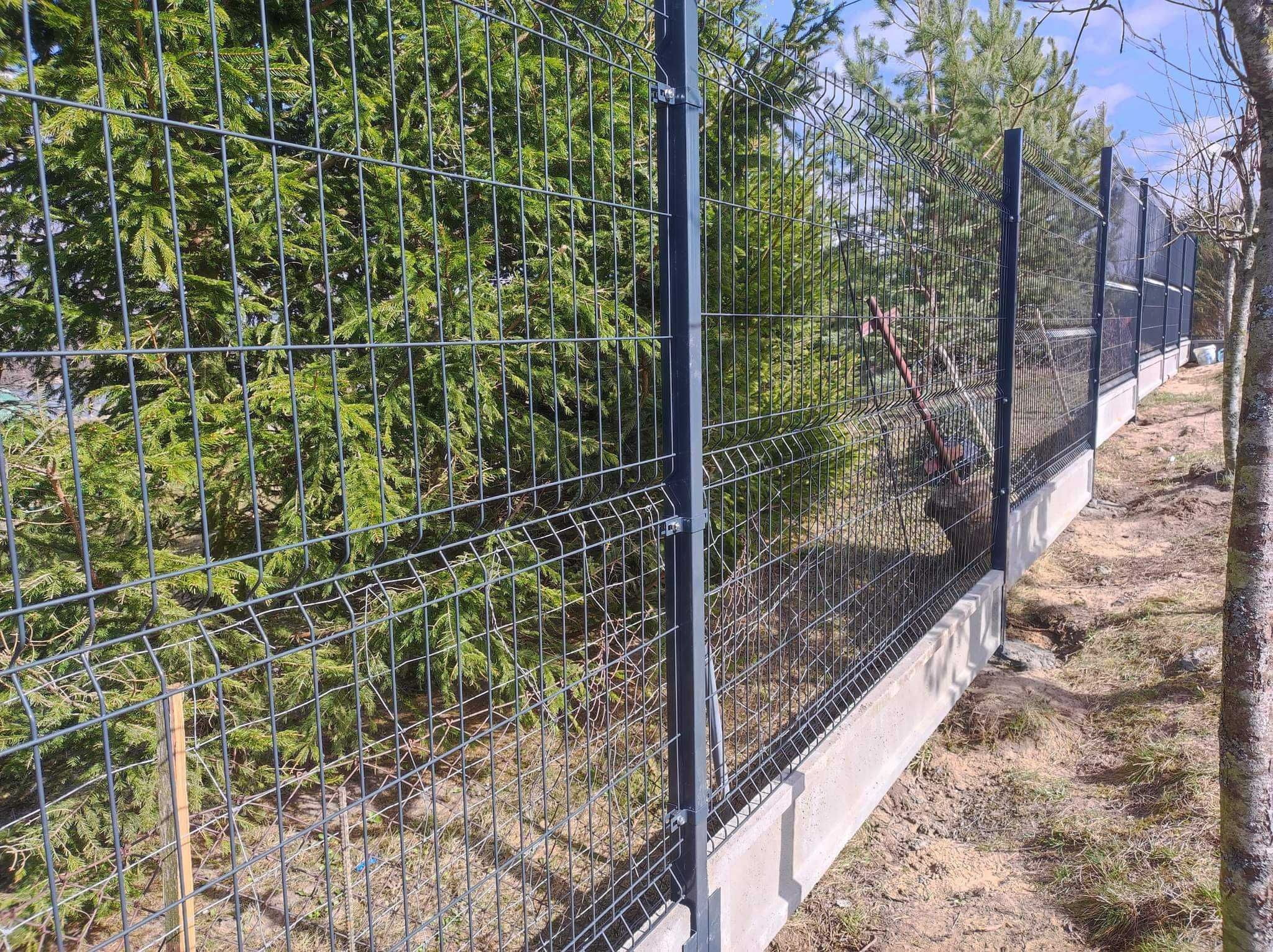 Ogrodzenie panelowe, panele ogrodzeniowe 153cm DOSTAWA PRODUCENT