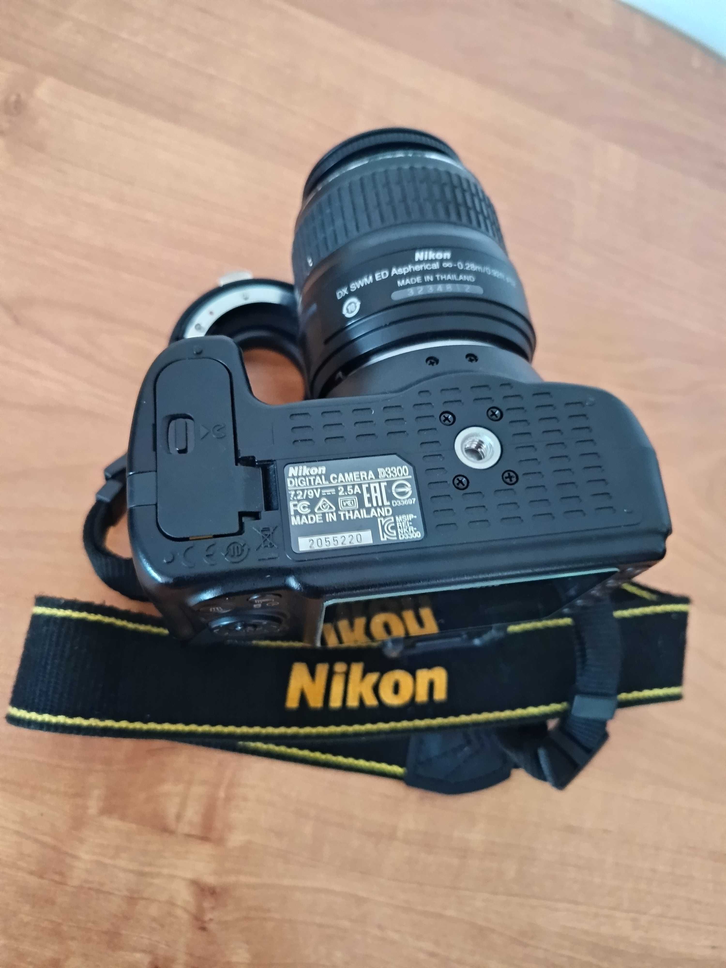 Nikon DIGITAL CAMERA D3300 z ładowarką