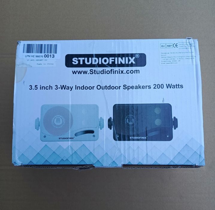 Bluetooth динаміки Studiofinix 3.5" 3-Way, 200 Вт