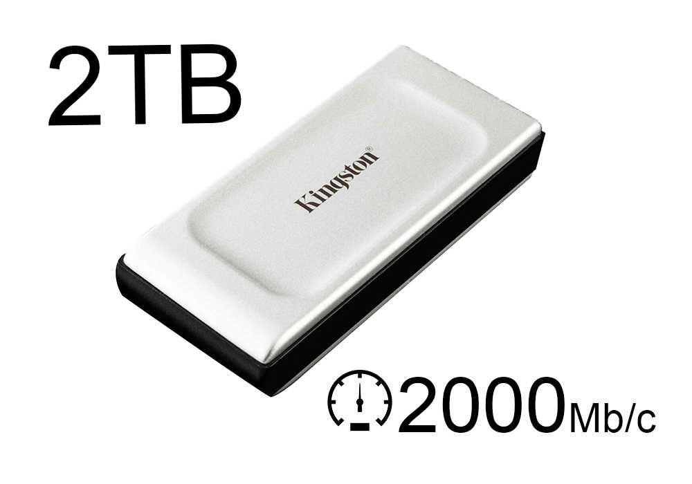 Портативний диск SSD KINGSTON XS2000 1Tb TYPE-C Зовнішній накопичувач