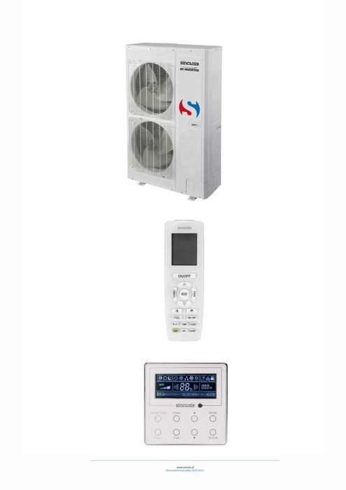 Klimatyzator kanałowy 16kW SINCLAIR ASD-60BI / ASGE-60BI-3 R-32 NOWY