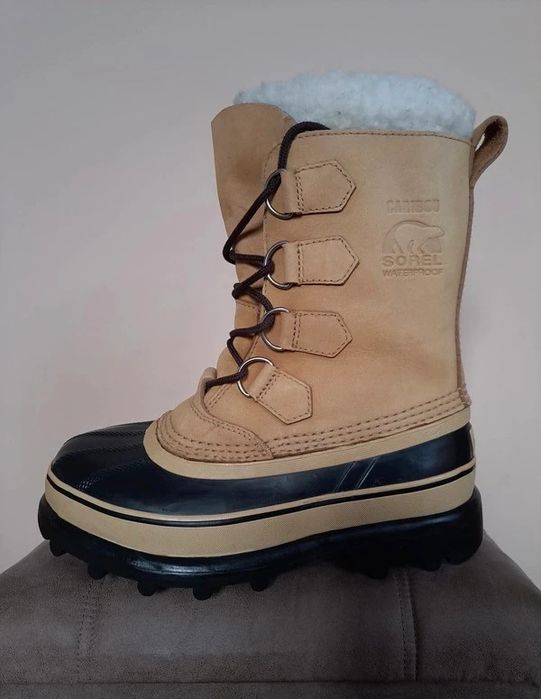Śniegowce Sorel Caribou rozm. 37 ocieplane za kostkę
