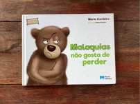 Livro português infantil, Malaquias não gosta de perder