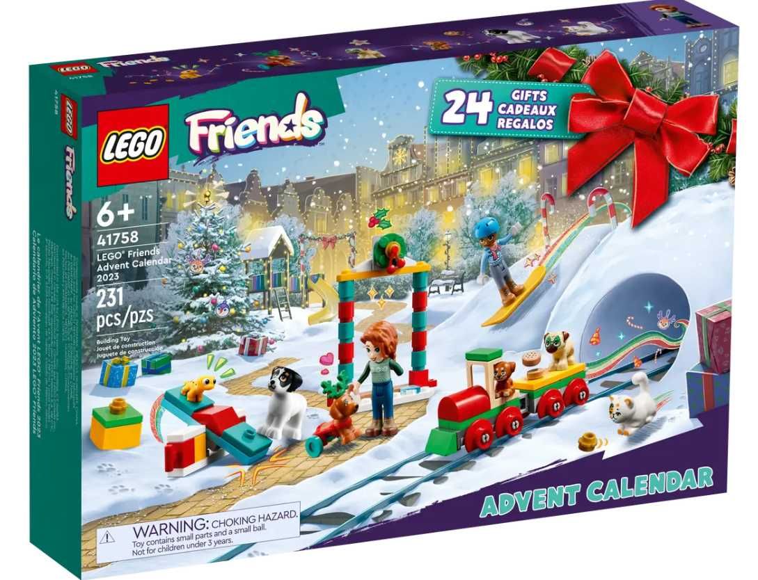 Kalendarz adwentowy LEGO Friends 2023, nowe