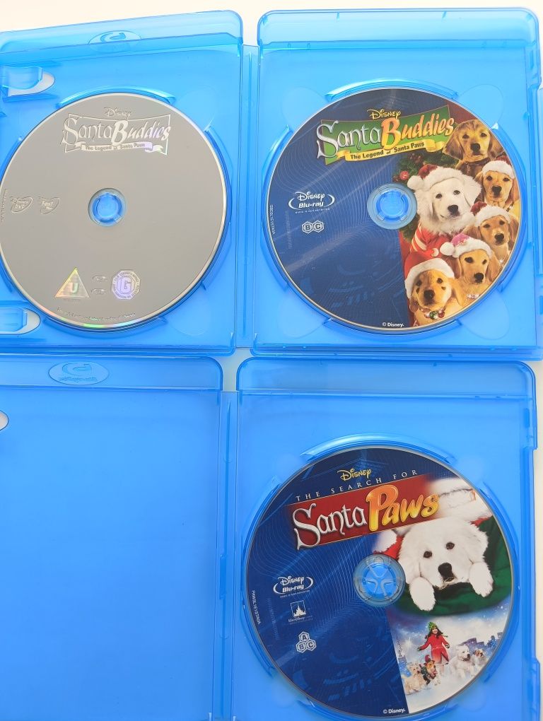 Disney, Świąteczne Psiaki, Przyjaciel Św.Mikołaja,Blu-ray,polska wersj