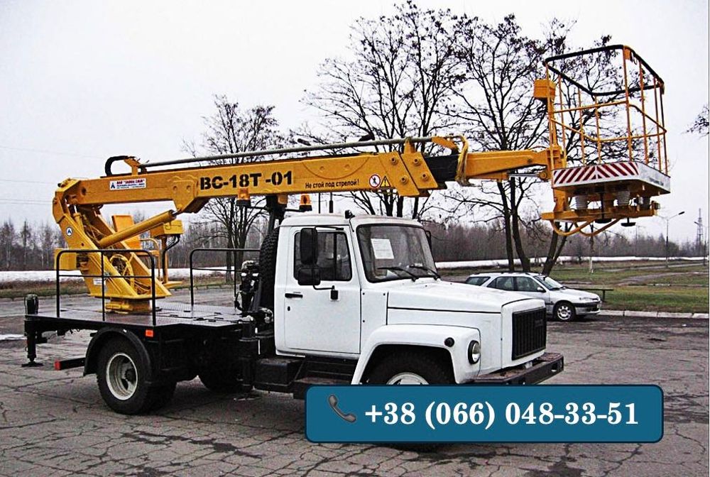 Оренда автовишки / Послуги автовишки - 17 м