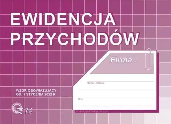 Ewidencja przychodów A5 R01-H. Michalczyk i Prokop
