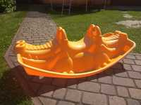 Bujak krokodyl pomarańczowy podwójny huśtawka