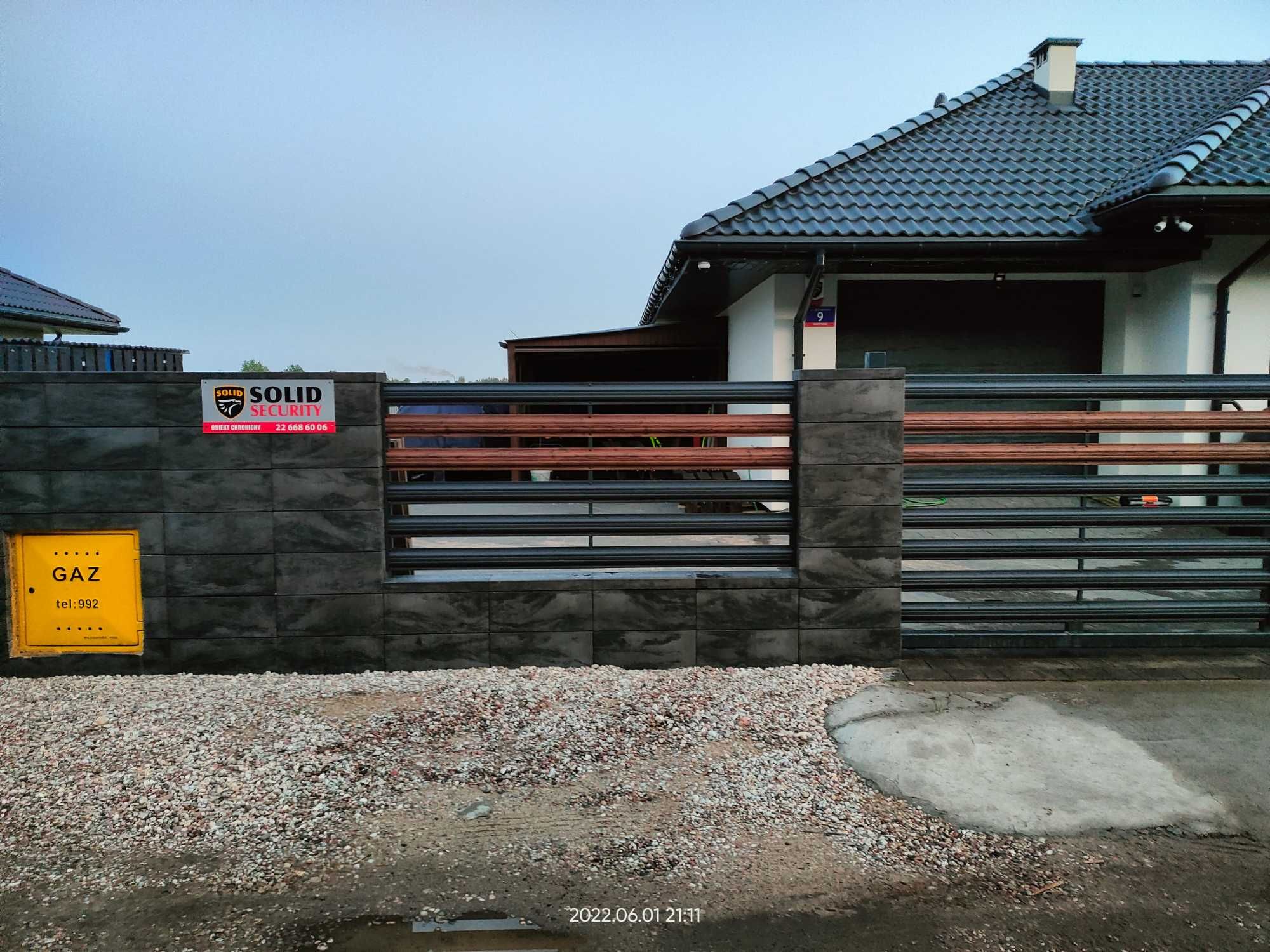 ogrodzenia posesyjne, sztacheta, żaluzja, sprzedaż i instalacja