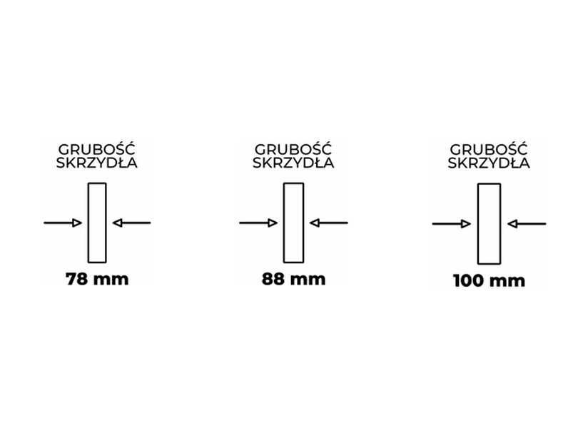 Drzwi Wejściowe do domu Zewnętrzne Drewniane ELIVO Agmar NA WYMIAR