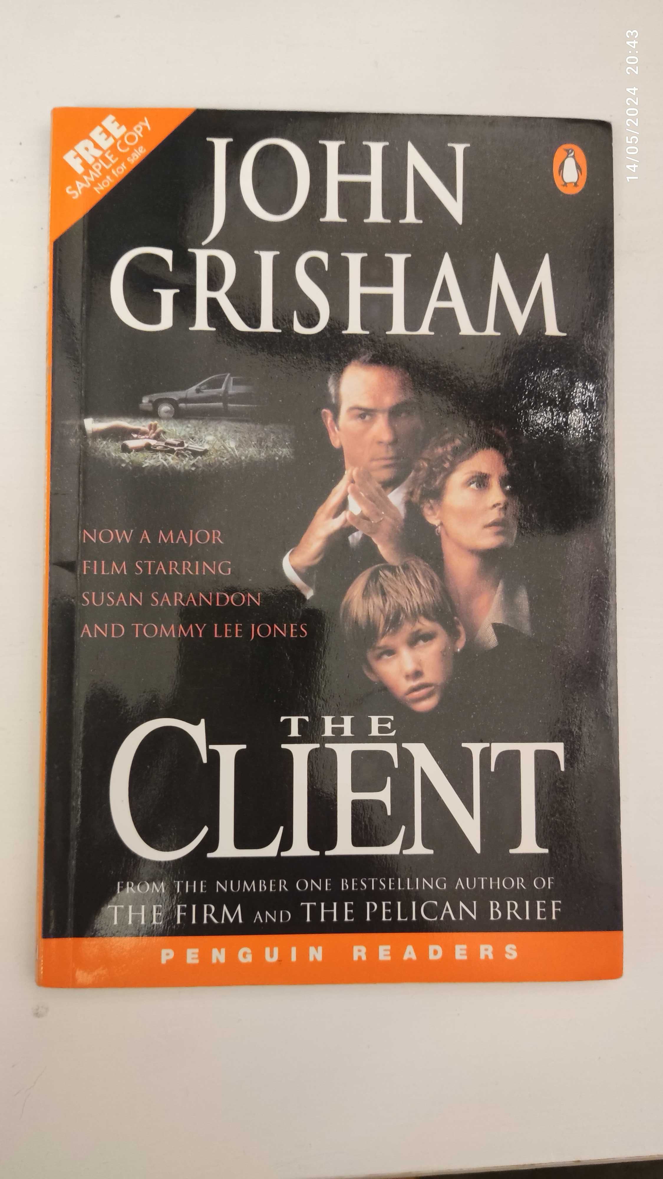 John Grisham, Penguin Readers: Level 4: The Client.