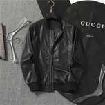 Мужская куртка кожанка брендовая Louis Vuitton