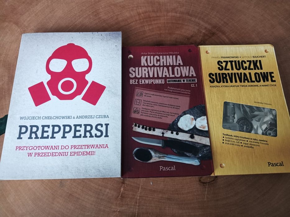 Zestaw preppersi kuchnia survivalowa sztuczki survivalowe - bushcraft