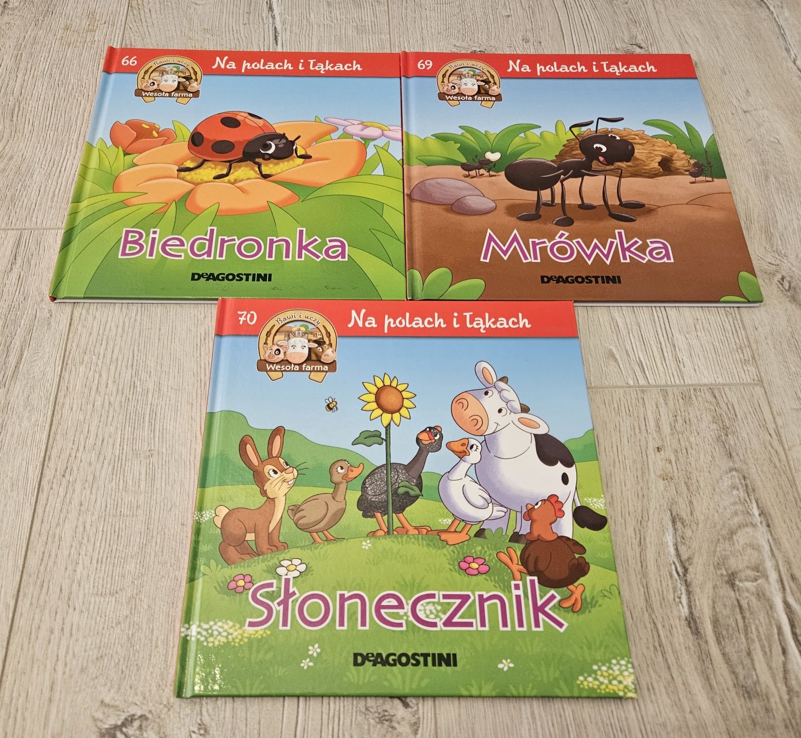 Książki Deagostini "Na polach i łąkach"