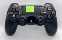 Oryginalny DualShock 4 V2 Czarny + Kabel PlayStation 4 PS4