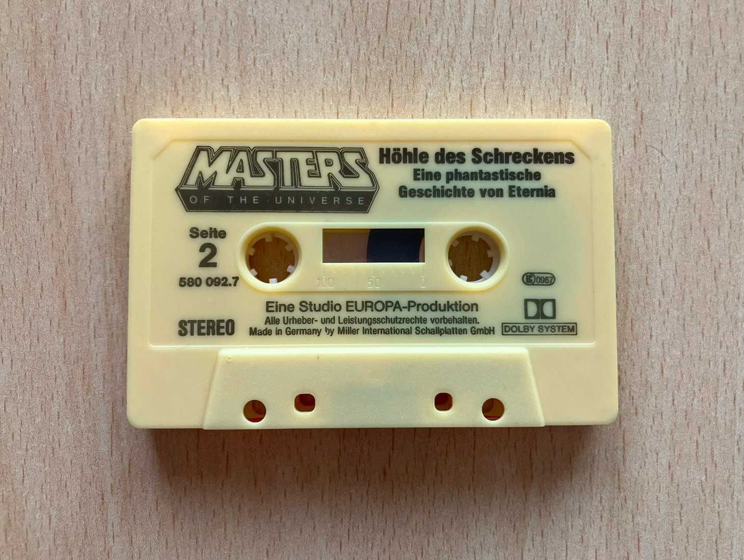 Zestaw 2 kaset magnetofonowych - 'Masters Of The Universe' i 'He Man'