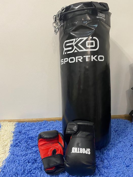 Боксерський мішок + рукавиці