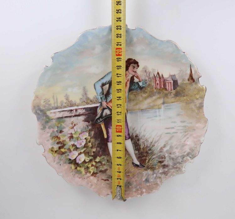 Prato porcelana Francesa antigo