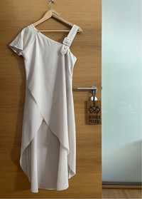 Blusa / túnica assimétrica com alça ajustável