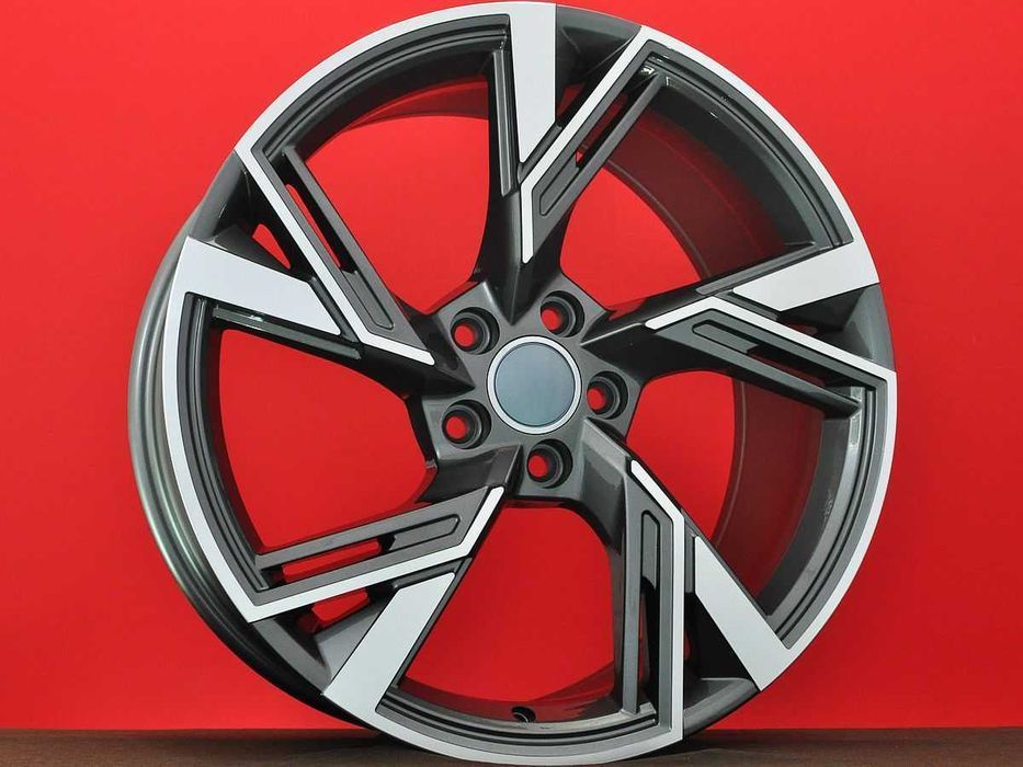 Nowe szare felgi R22 5x112 Audi Q7 SQ7 E-Tron S8 SQ5