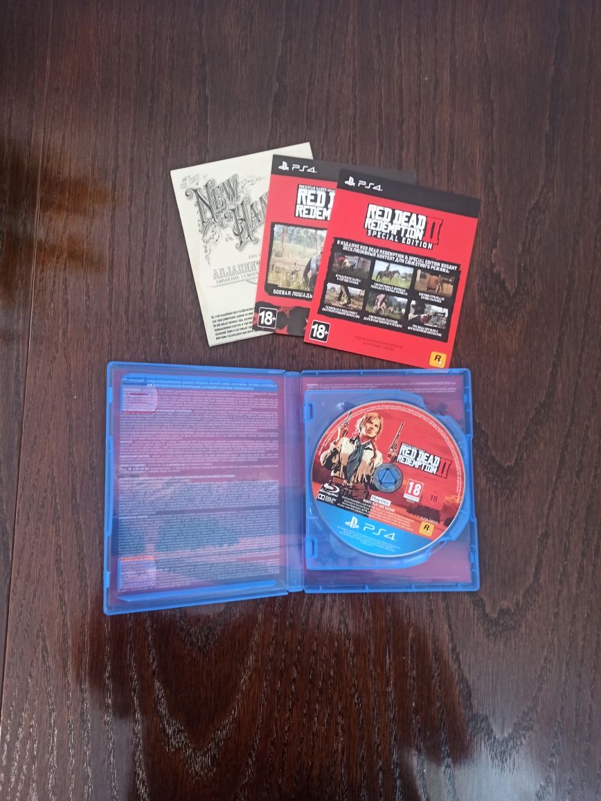Red dead redemption 2 special edition PS4 rdr2 рдр2  пс4