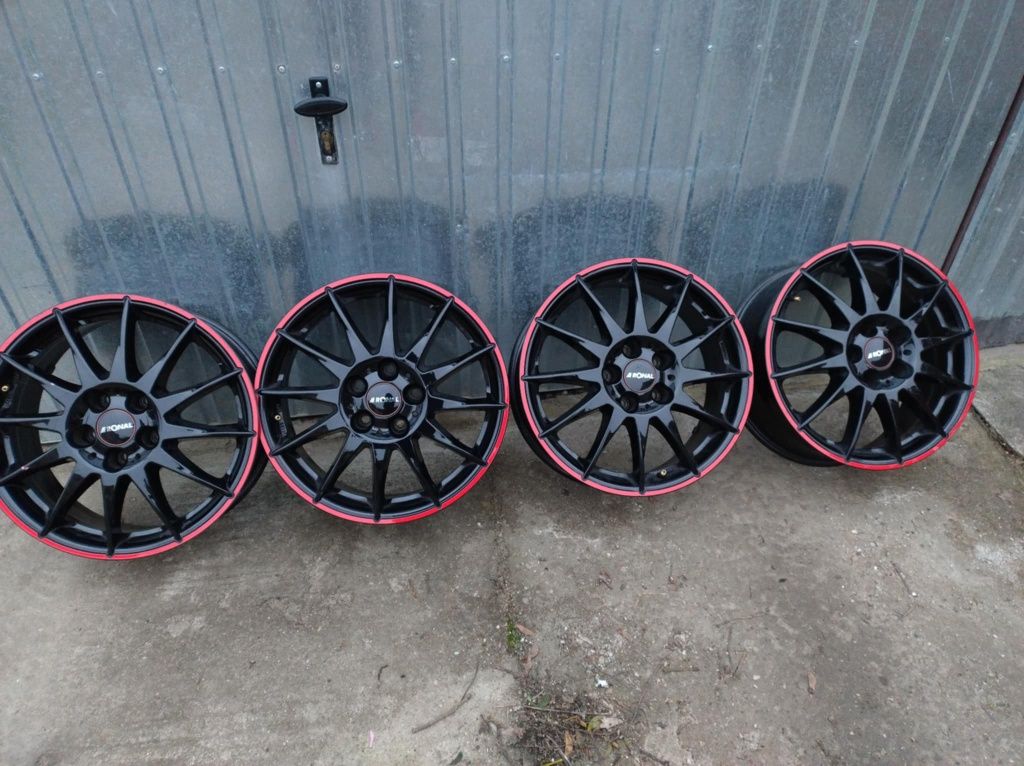 Felgi aluminiowe Alufelgi Koła Ronal 17 cali 5×114,3