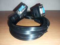 Premium VGA extension HD15M/HD15F 6 ft black cable
