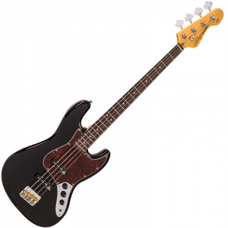 Baixo - Vintage VJ74 Icon Bass - Distressed Black + Acessórios