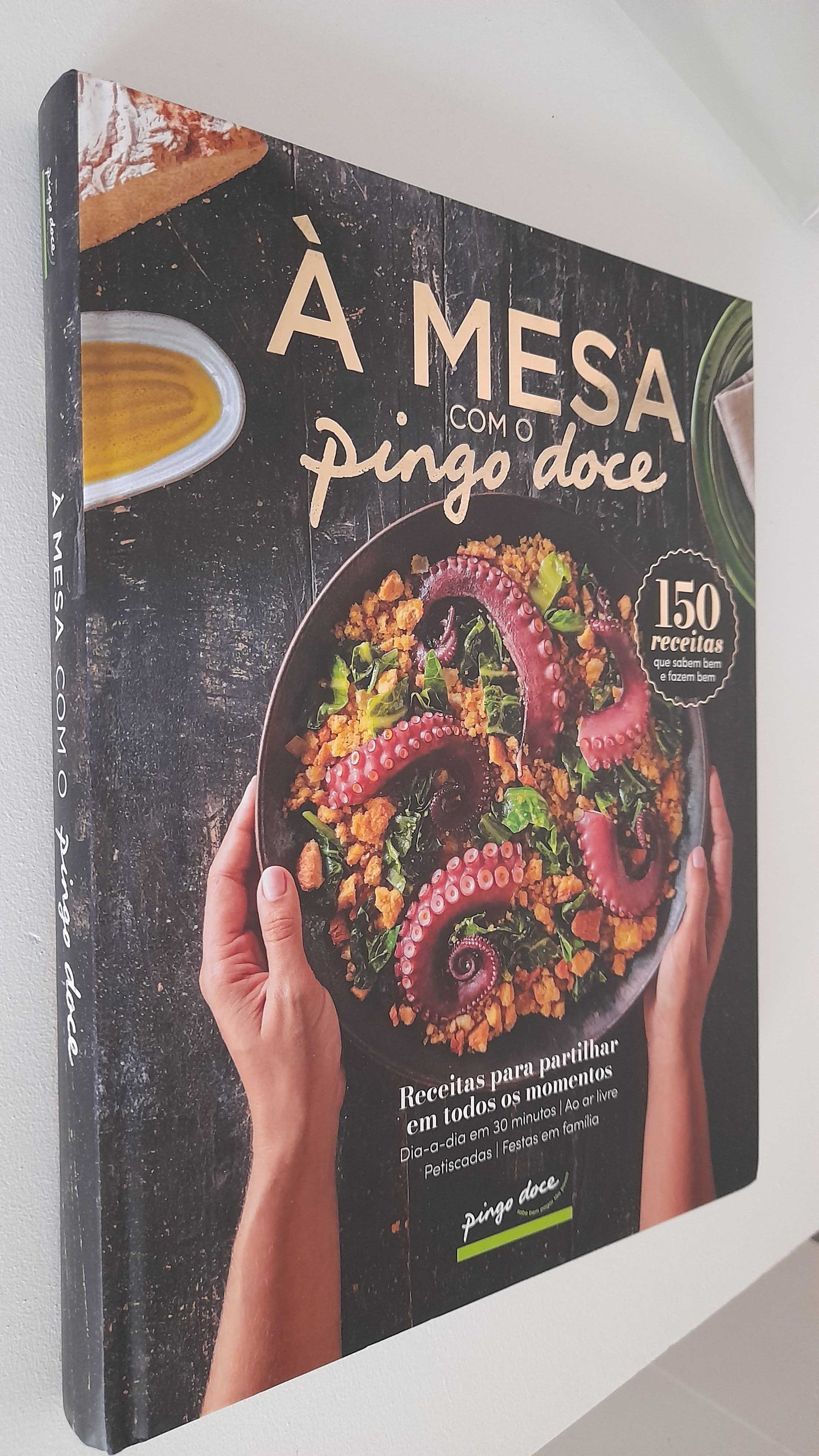 Livro com 150 receitas "À mesa com o pingo doce"