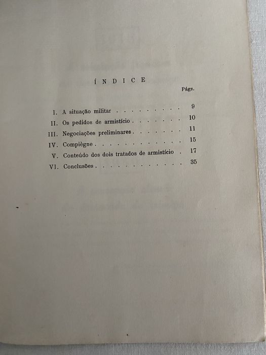 Publicação sobre os Armisticios de 1918 e 1940