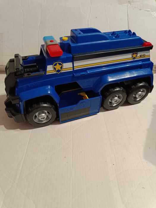 Большая полицейская машина гонщика  щенячий патруль