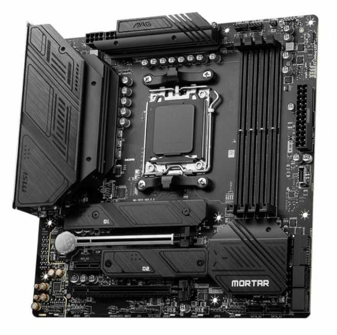MSI MAG B650M Mortar WIFI Motherboard B650 AM5 DDR5 Wi-Fi 6E BT 5.2