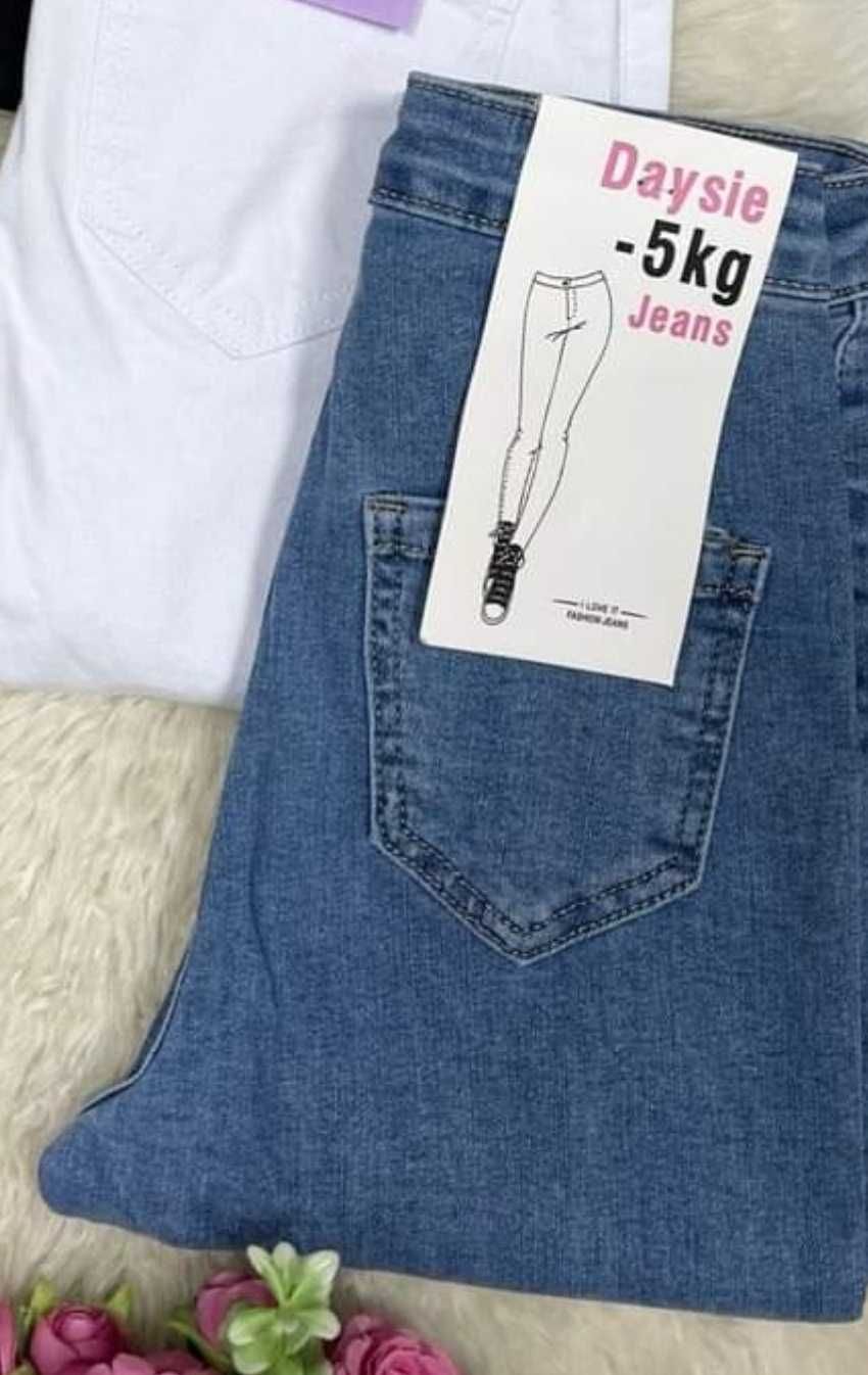 Spodnie jeans niebieskie Daysie -5kg S 36