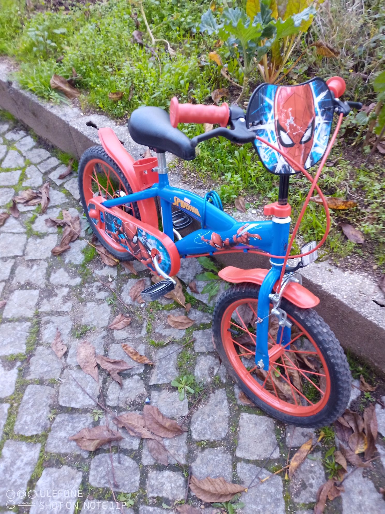 Bicicleta homem aranha