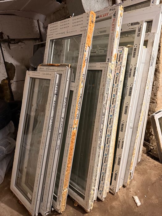 Глухие окна ПВХ (REHAU, KBE, WDS, украинский профиль ) разных размеров