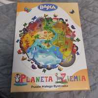Puzzle Bajka Uczy i Bawi Planeta Ziemia 45 elementów