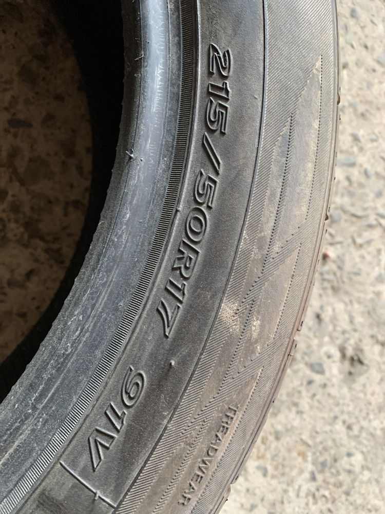 (1шт) 215/50R17 Hankook Ventus S2 літня шина