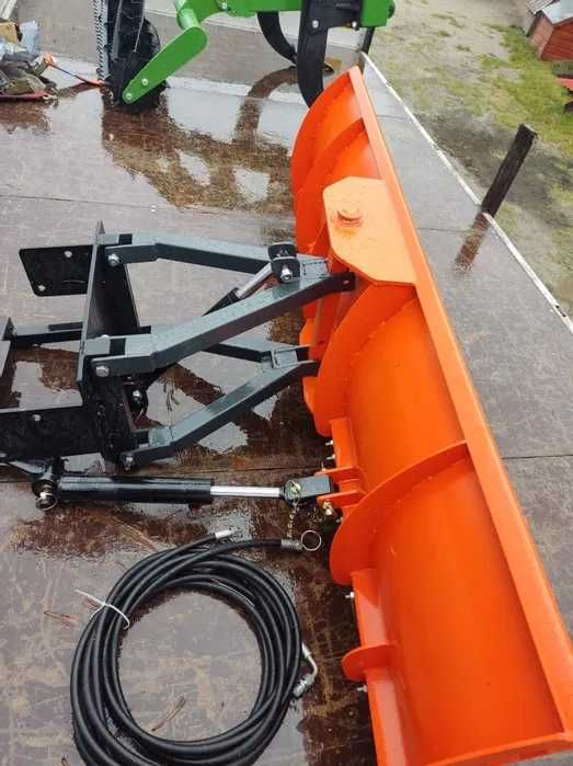 solidny nowy Pług do śniegu 2m z tuz do ursus ruski zetor massey